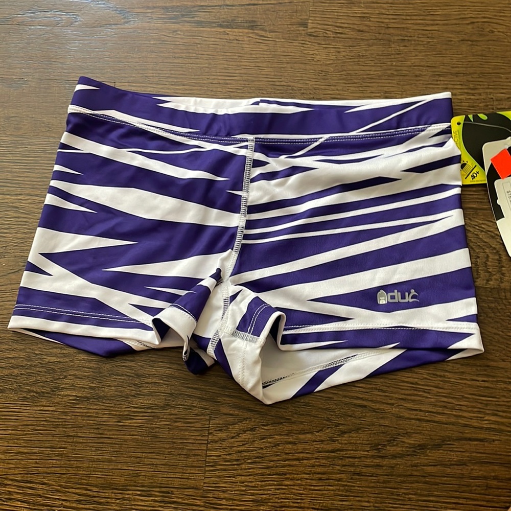 Purple Spandex Shorts